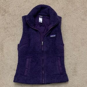 Patagonia Kids Deep Purple Fleece Vest